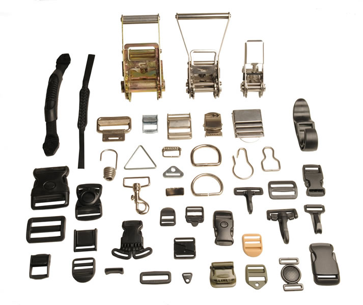 overmolding, buckles, accessories